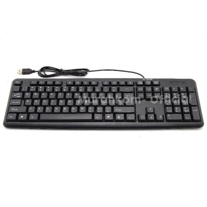 Keyboard USB R-ONE Basic USB R1601 KEYBOARD KABEL USB R-ONE PC LAPTOP