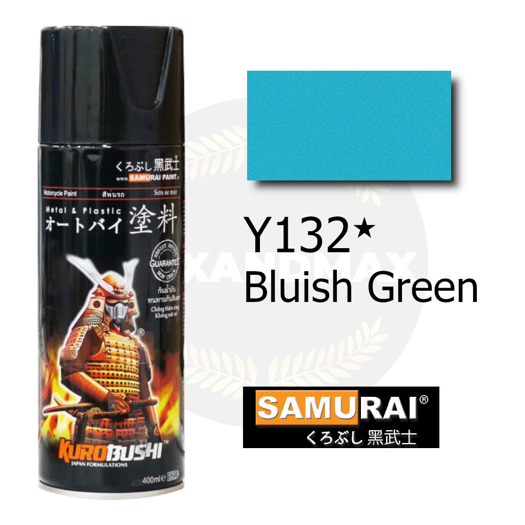 Samurai Paint Y132 Bluish Green 400 ml - Cat Semprot