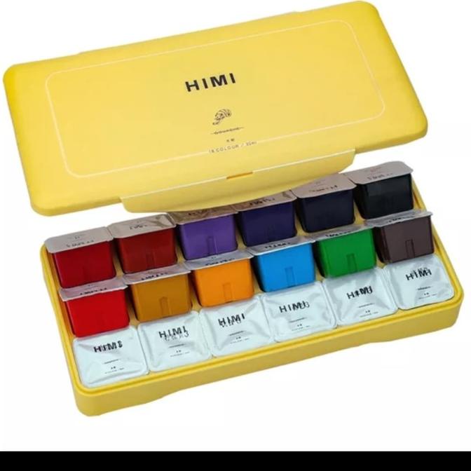 

miya himi gouache color 18clr x 30ml