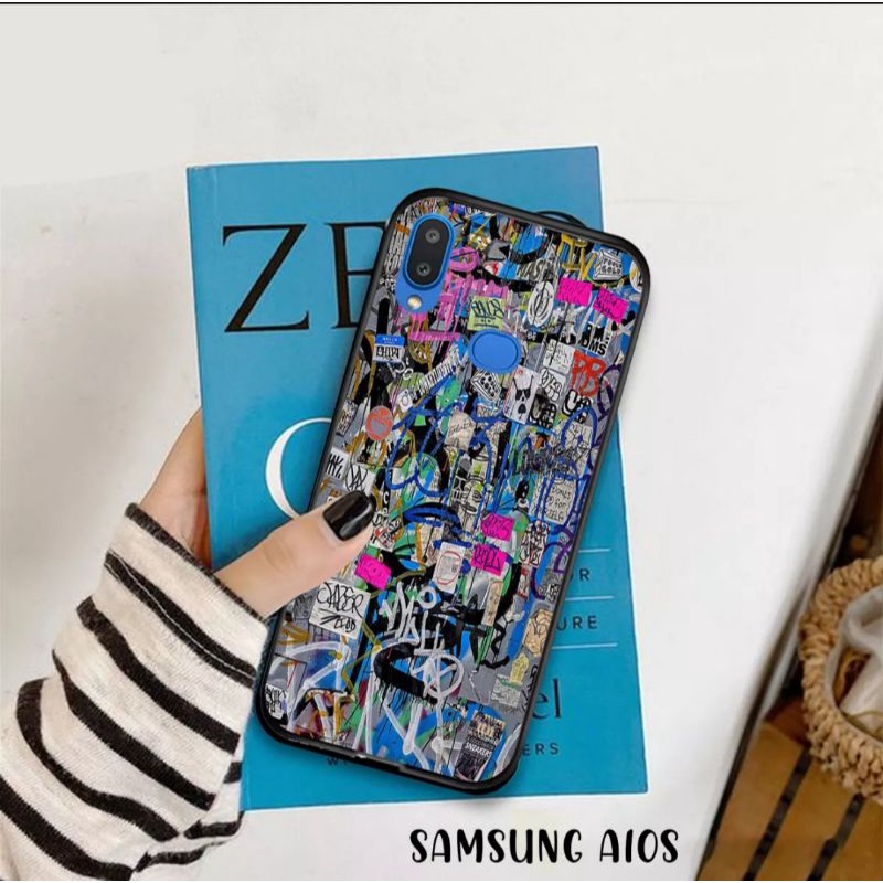 SHOWCASE CASE SAMSUNG GALAXY A10S DESIGN AESTHETIC GRAFFITI SERIES