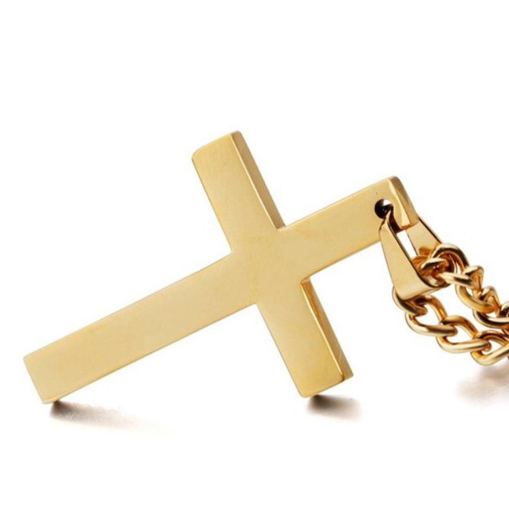 Fashion Crucifix Cross Mens Womens Pendant Necklace Chain Jewellery Gifts Hot Wholesale