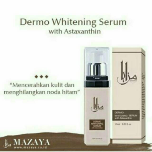 Mazaya dermo whitening serum with Astaxanthin