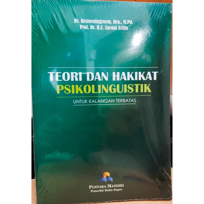 

❤BISA COD❤ TEORI DAN HAKIKAT PSIKOLINGUISTIK