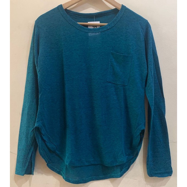 Kaos Oblong Spandek Rayon Lengan Panjang