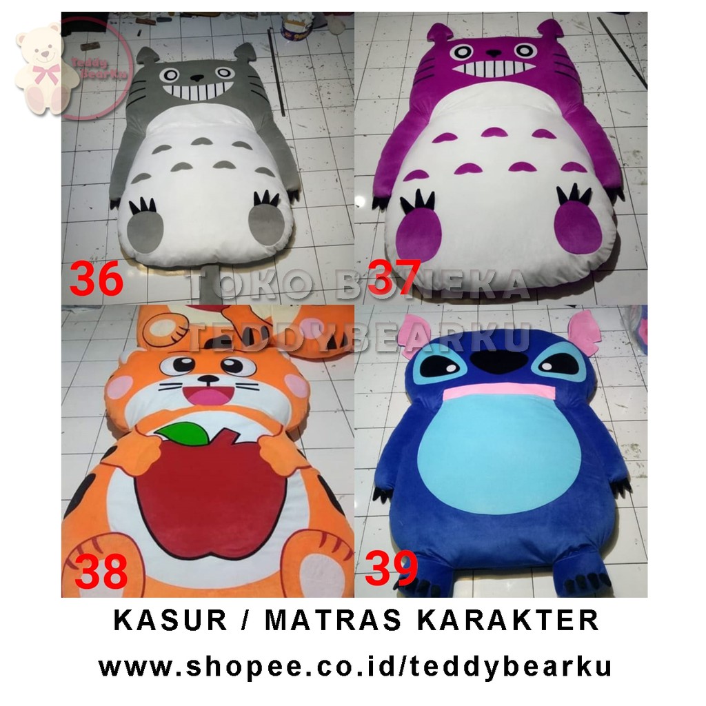 KASUR / MATRAS KARAKTER LUCU DAN EMPUK BISA CUSTOM