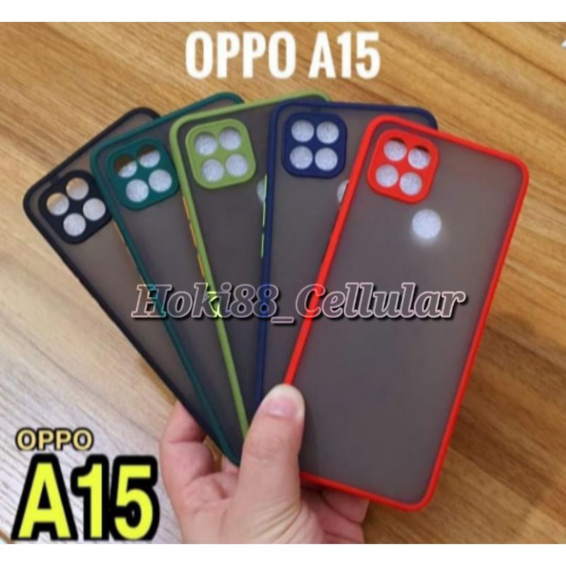 Case Dove Oppo A15 A15S A5S A7 A12 A3S A33 A53 A54 A74 A52 A72 A92 Soft Case Dove Protector Kamera