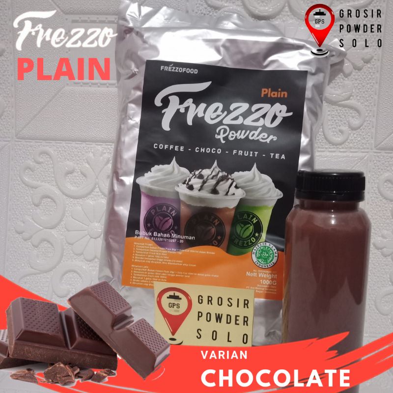 

BUBUK MINUMAN FREZZO - PLAIN - VARIAN COKLAT