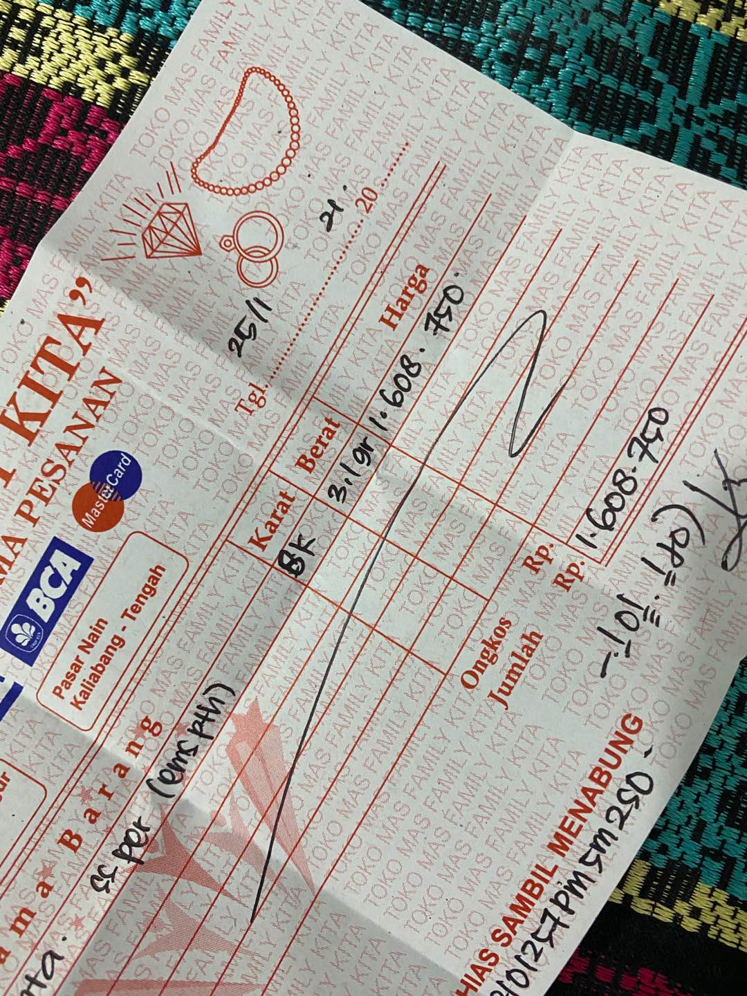 Kalung Emas Putih 420 4 5 Gram An Shopee Indonesia