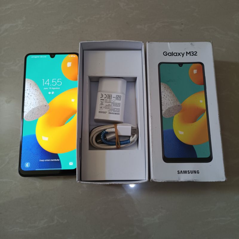 Samsung Galaxy M32 Ram 6/128 NFC Fullset