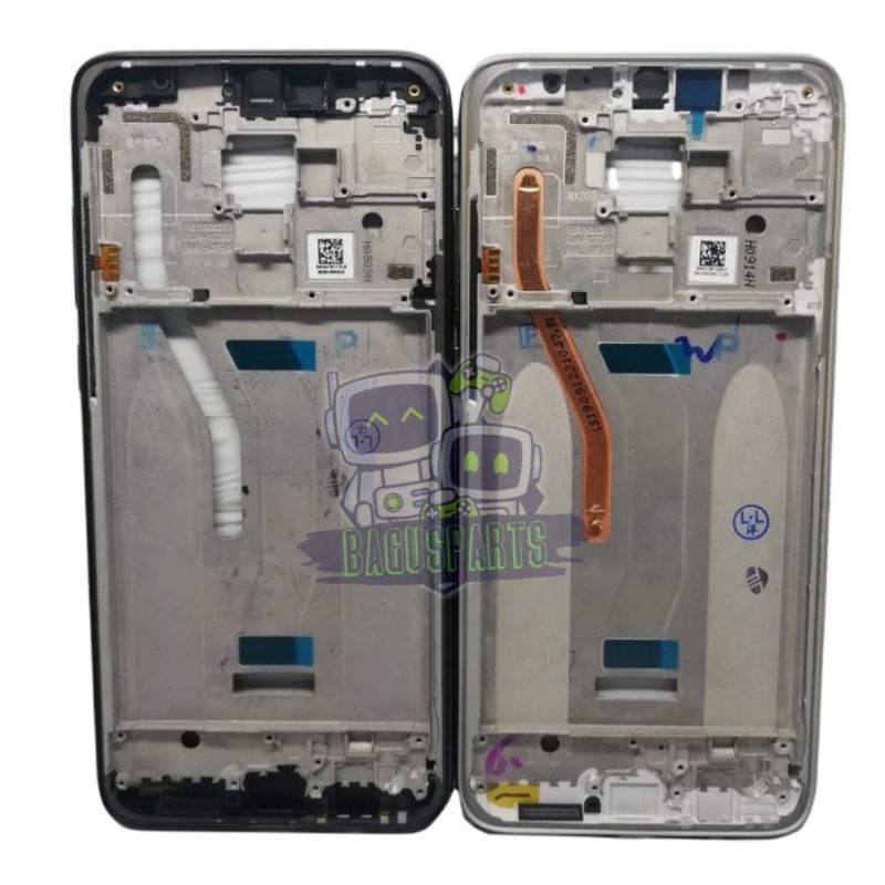 FRAME TULANG TENGAH XIAOMI REDMI NOTE 8 PRO SINGLE SIM ORIGINAL CABUTAN