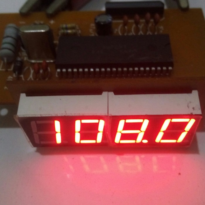 kit digital fm display / kit fm counter display untuk fm tuner Termurah