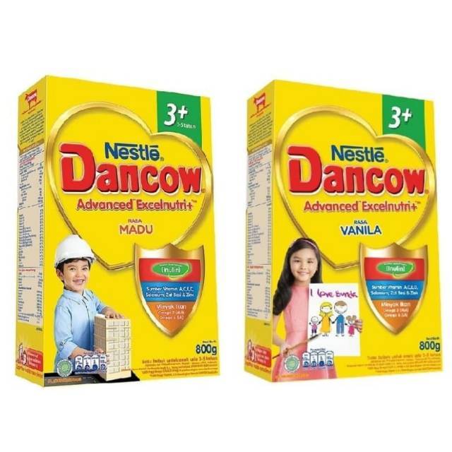 

DANCOW 3+ Susu Madu / Vanilla Box 800g / Vanila Kotak Bubuk Anak Bayi Usia 3 Tahun + isi 800 gram