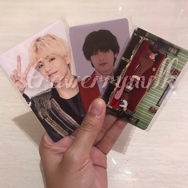 [BOOKED] CARD TICKET / MPC JAPAN / BE DELUXE KIM TAEHYUNG V BTS