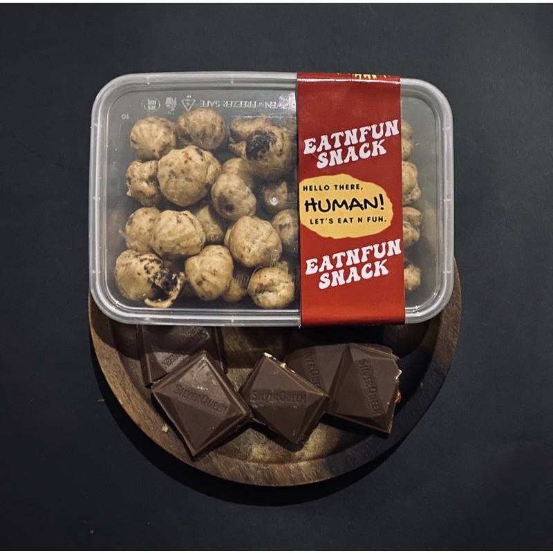 Soes Kering isi coklat Super 150 Gr Kemasan Box