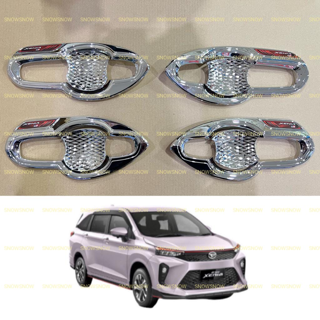 Outer Cover Mangkok Avanza Xenia Veloz 2021 2022 UP Exclusive Hitam Chrome