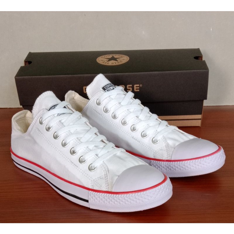 sepatu converse all star classic full white all star classic putih polos