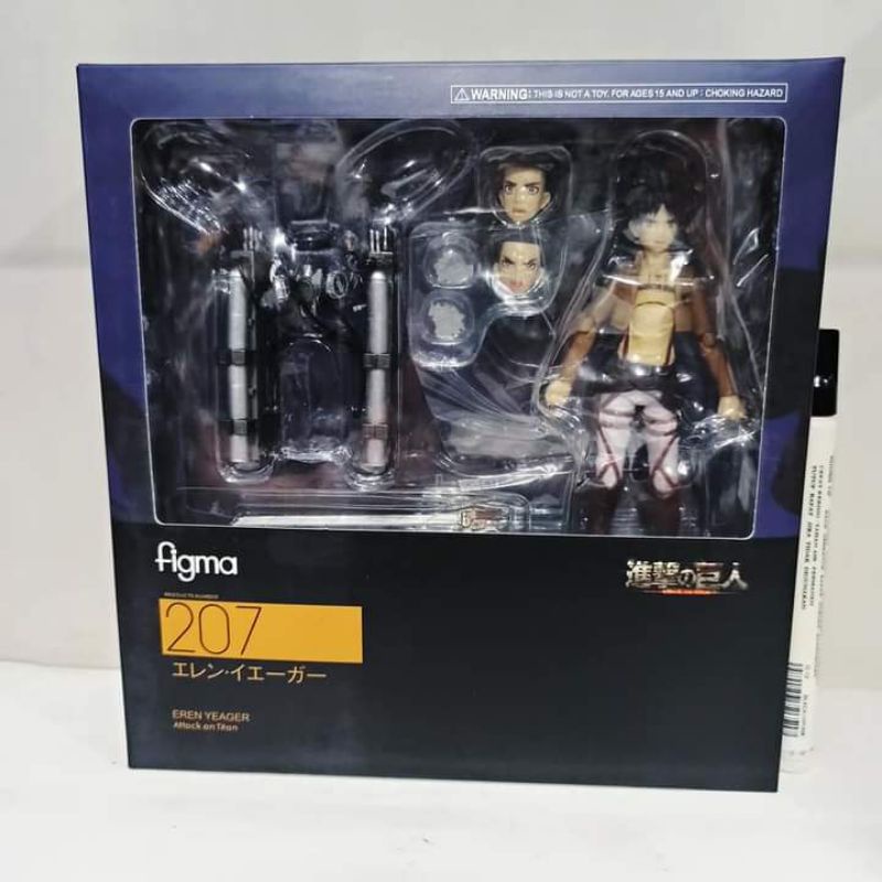 Mainan figma action figureFigma recast 207
Eren yeager