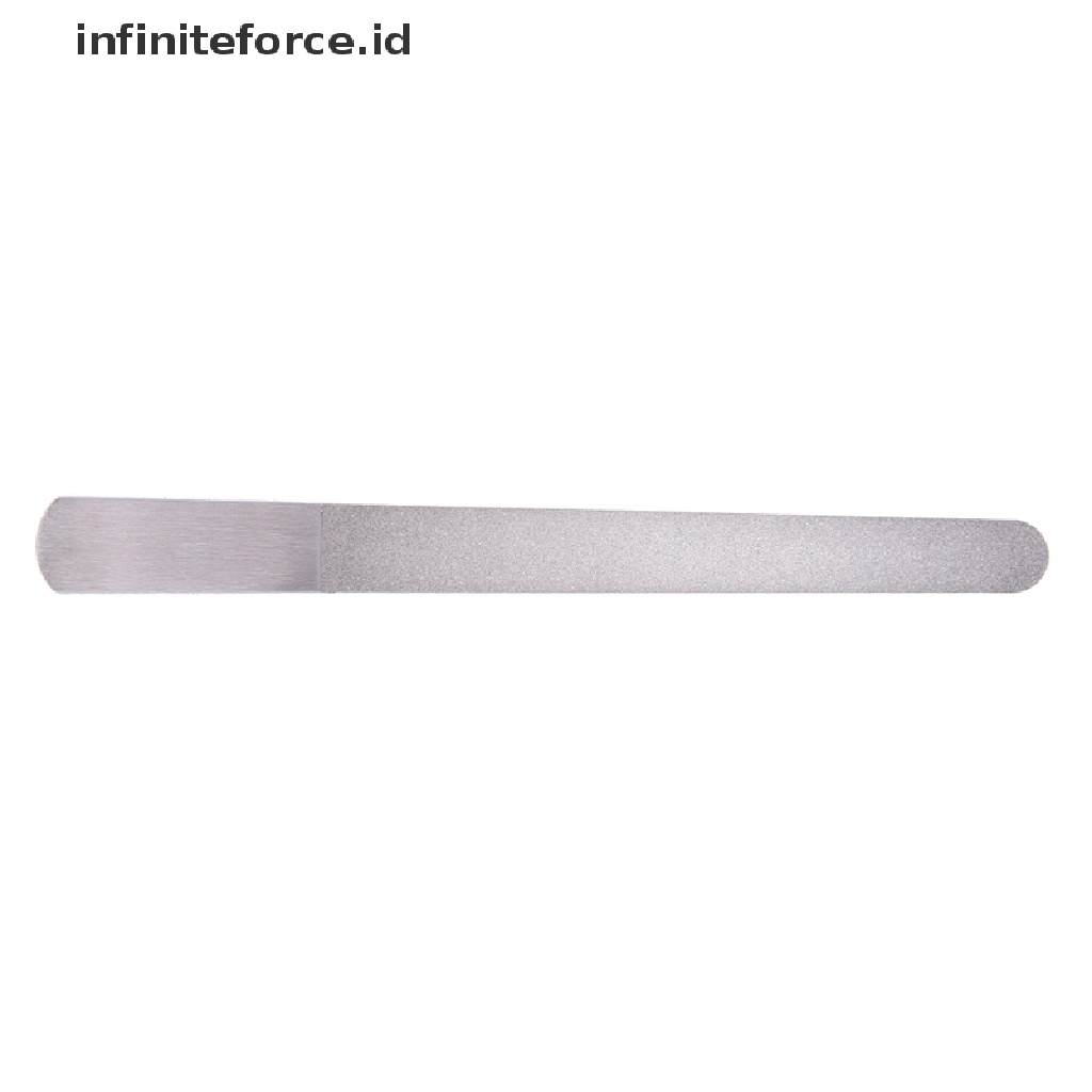 Infiniteforce.id Kikir Kuku Dua Sisi Bahan Stainless Steel Untuk Manicure / Pedicure