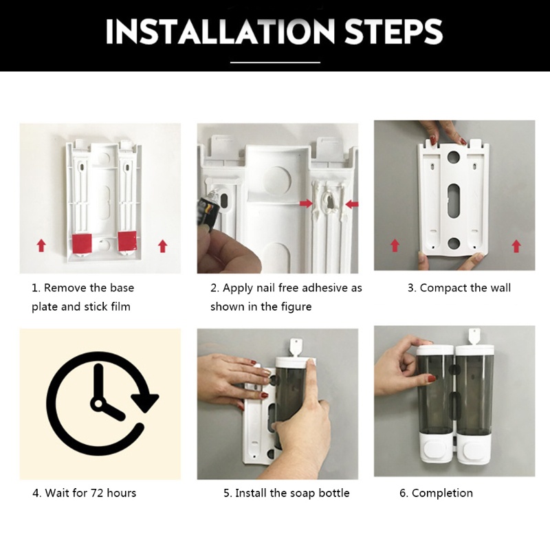 Gro Dispenser Sabun Cair Manual Untuk Kantorrumah Sakit