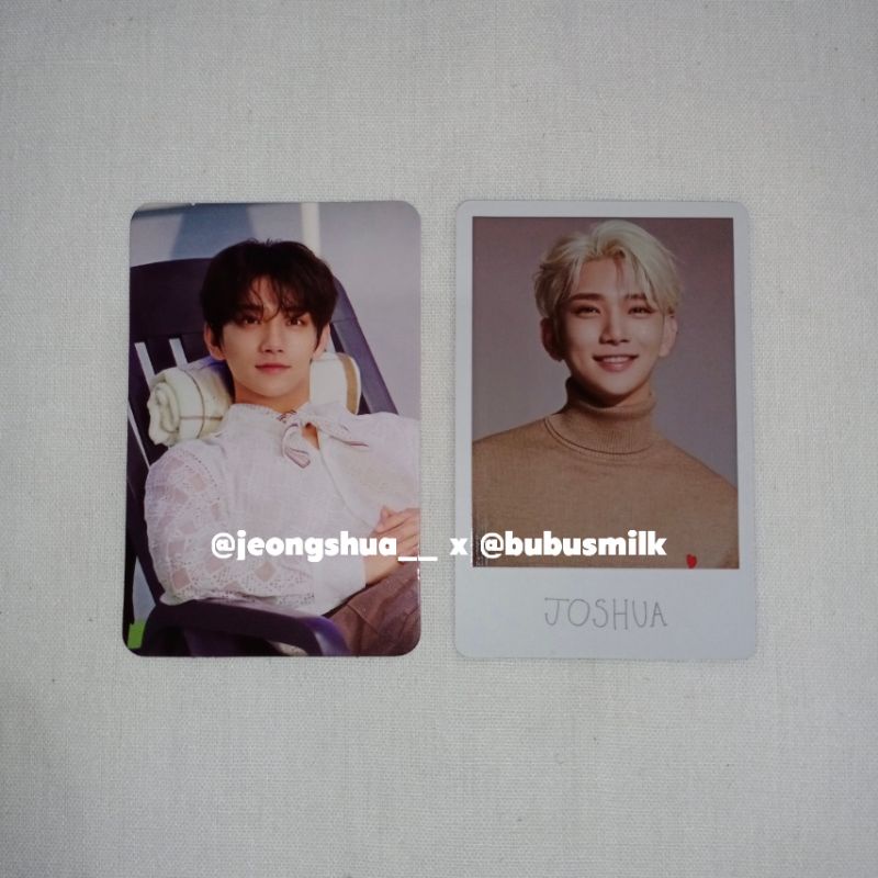 pc joshua henggarae pob/fansign synnara china & pola tc incomplete joshua