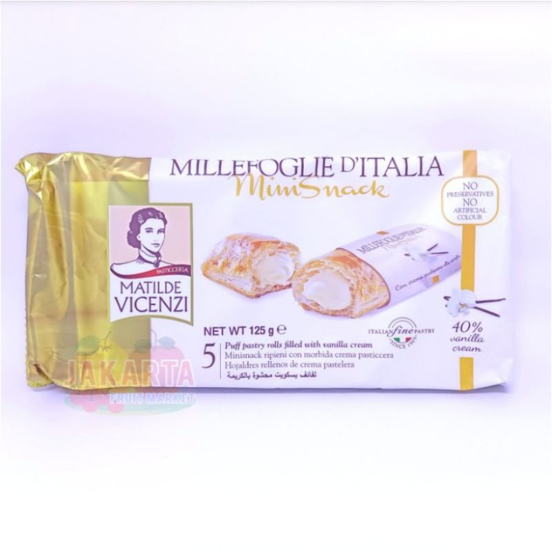 

VICENZI MILLEFOGLIE VANILA 125G