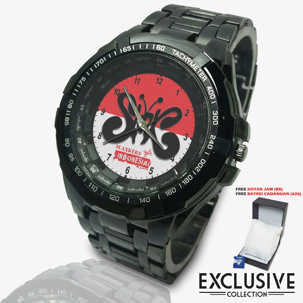 Jam Tangan  SLANK MERAH PUTIH Bagus