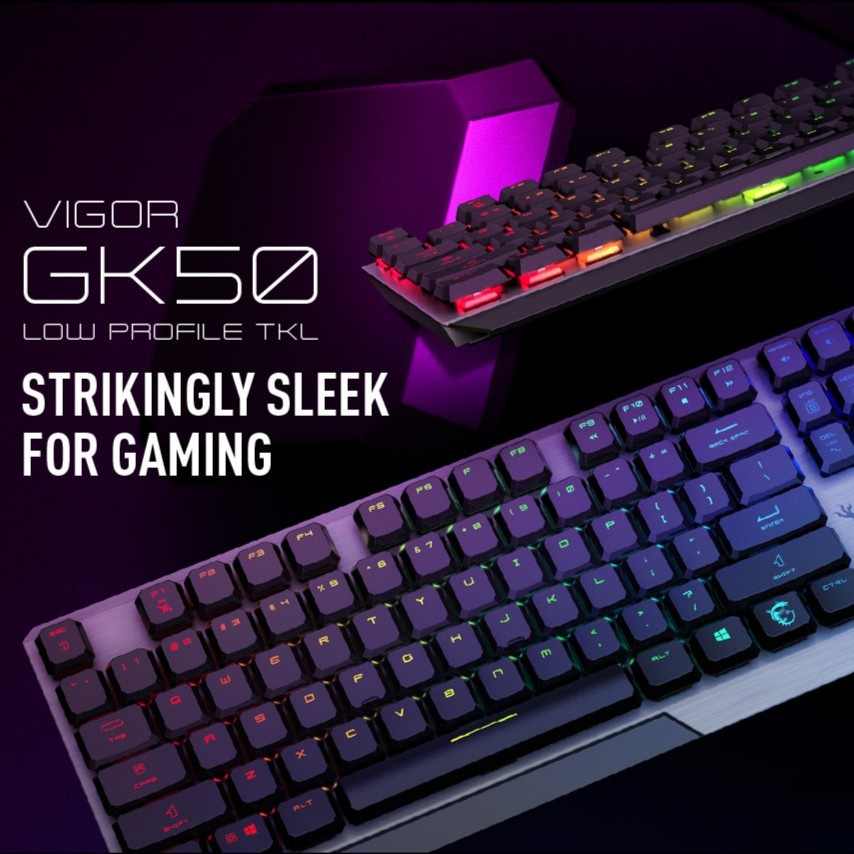 KEYBOARD MSI VIGOR GK50 LOW PROFILE TKL US | GAMING KEYBOARD