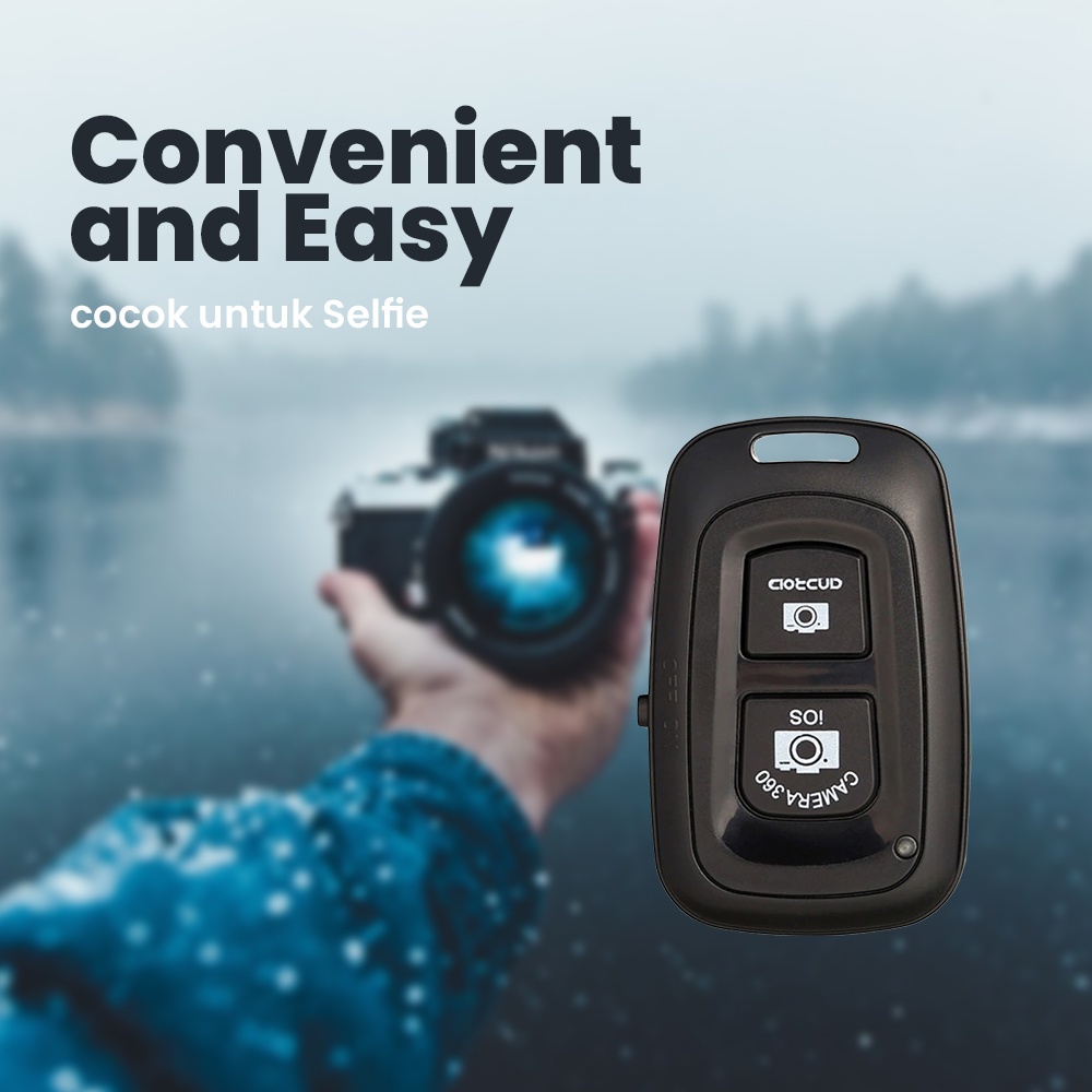 MIINII CK-01Remote Smartphone Bluetooth Remote Shutter Kamera Android IOS