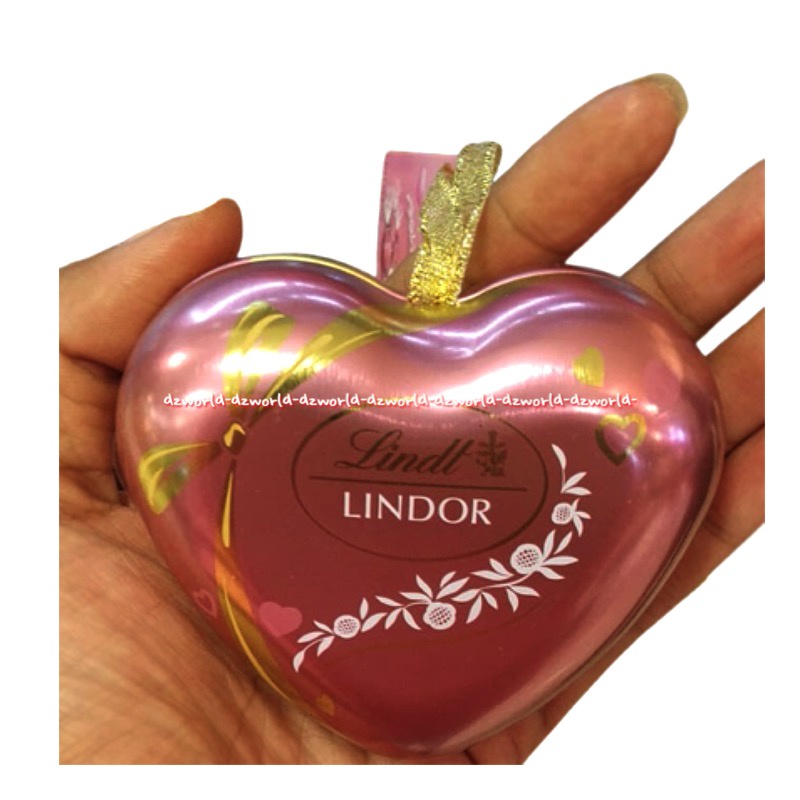 Lindt Lindor Mini Heart Love Start Cristmas Tree 3pcs Chocolate Coklat Box Edisi Valentine Exlusive Warna Merah Red