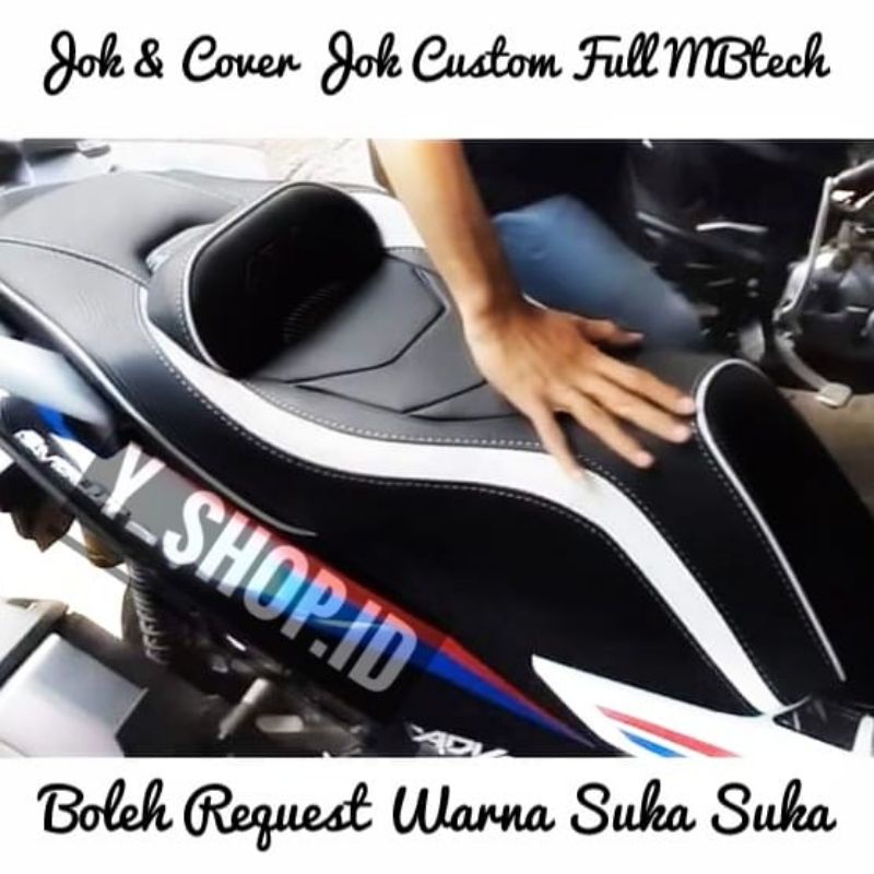 Sarung Kulit Jok Adv 160 150 Pcx 150 160 Vario 110 125 150 160 Custom Model Eropa Terlaris