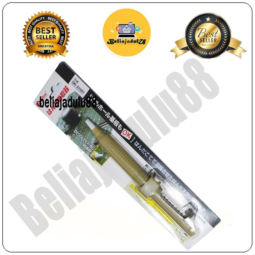 Beliajadulu88 Desoldering Pump/Solder Sucker/Sedotan Solder Goot