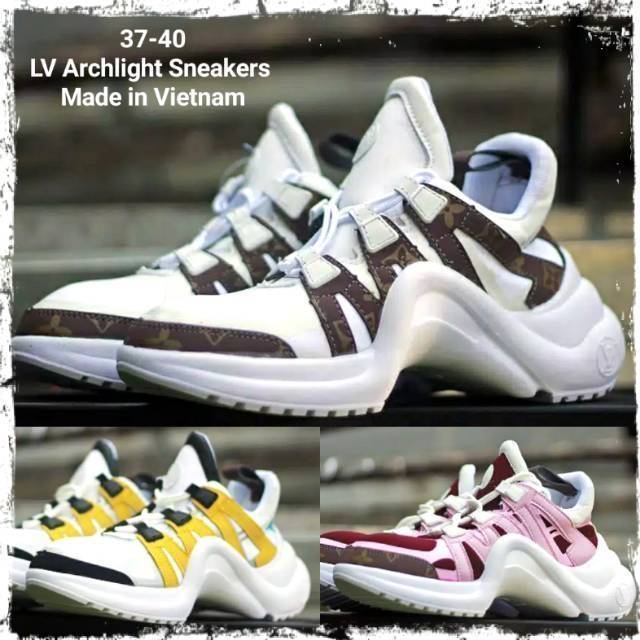 LV Louis Vuitton Archlight Ugly Sneakers  Made in Vietnam SEPATU WANITA GALERI INTAN BANDUNG KD BCL