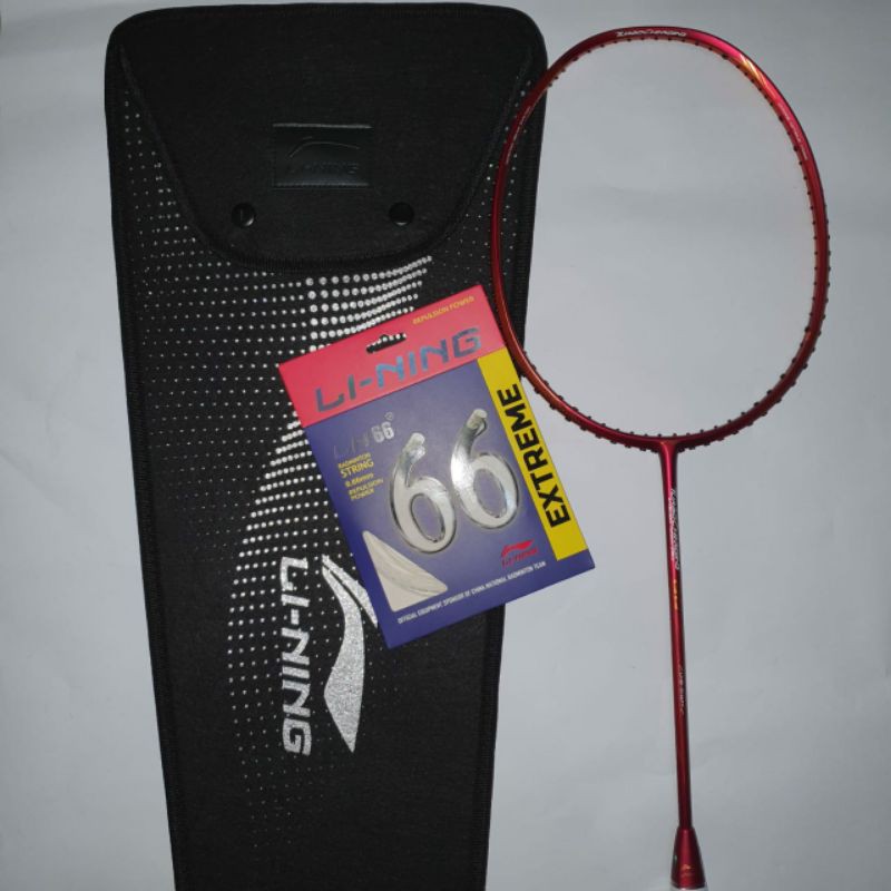 Raket Badminton Lining Turbo Charging 80 32lbs Original