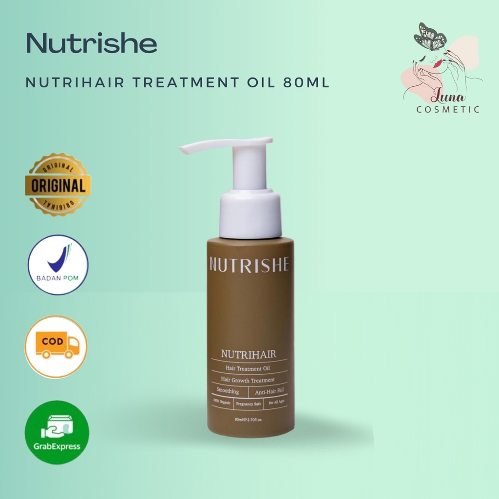 Nutrishe Nutrihair Treatment Oil 80ml - perawatan rambut