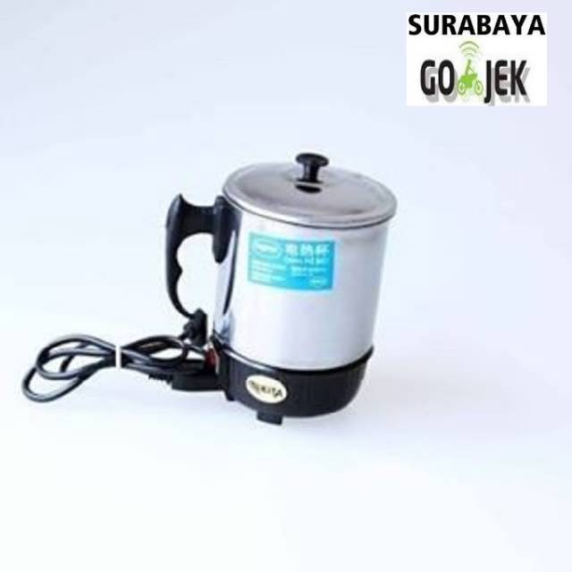 Teko/ceret mug air listrik Nikita diameter 15 cm