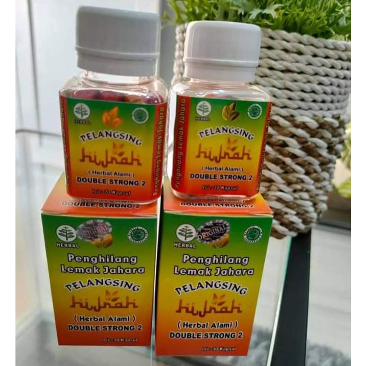 PH-HIJRAH Obat Pelangsing Tanpa Ribet / Kapsul Pink