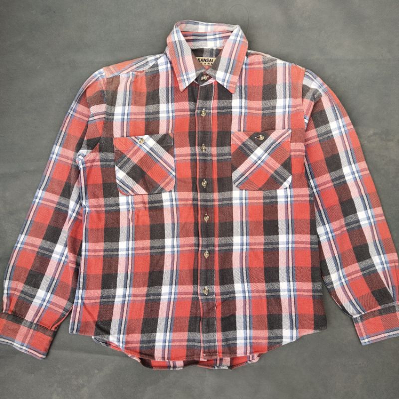 KEMEJA FLANEL KANSAI JEANS PRIA DAN WANITA BRAND KASAI JEANS