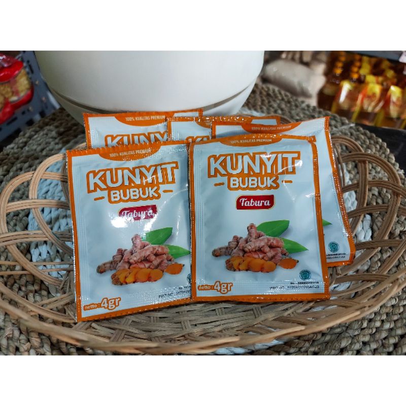 

Tabura Kunyit Bubuk 4 gr
