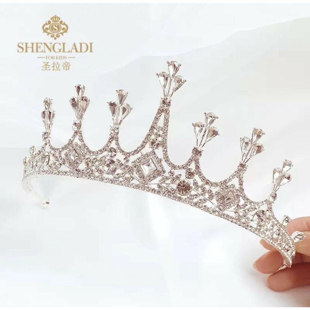 Monas Crown - Bridal Bridesmaid Crown - Mahkota Pengantin Elegan