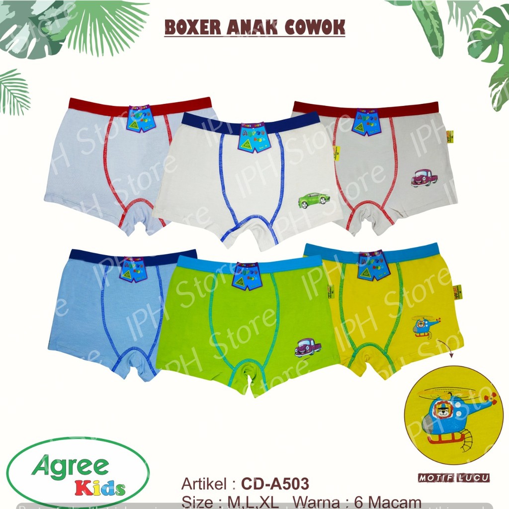 Celana Dalam Boxer Anak Agree 503