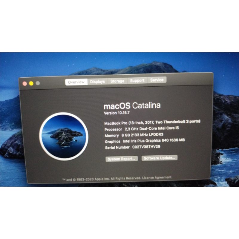 OBRAL MACBOOK PRO RETINA 13 IN 2017(TWO THURDRED PORT)RAM16 SDD 256 CORE I5 MULUS WARNA GREYY