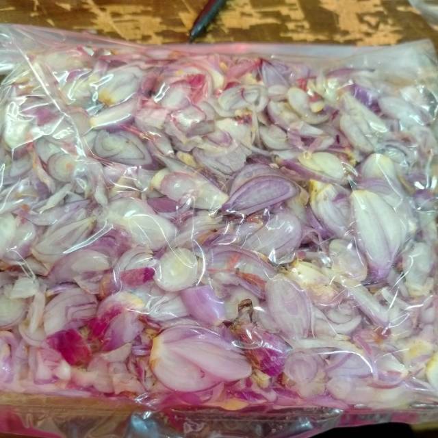 

Bawang merah iris 500gr