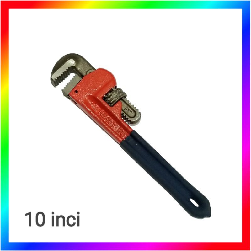 KUNCI PIPA 10 INCI HEAVY DUTY PIPE WRENCH