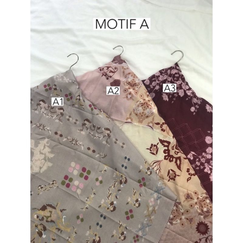 025 Motif Outer Scarf Premium Outerwear Wanita Ready Stock