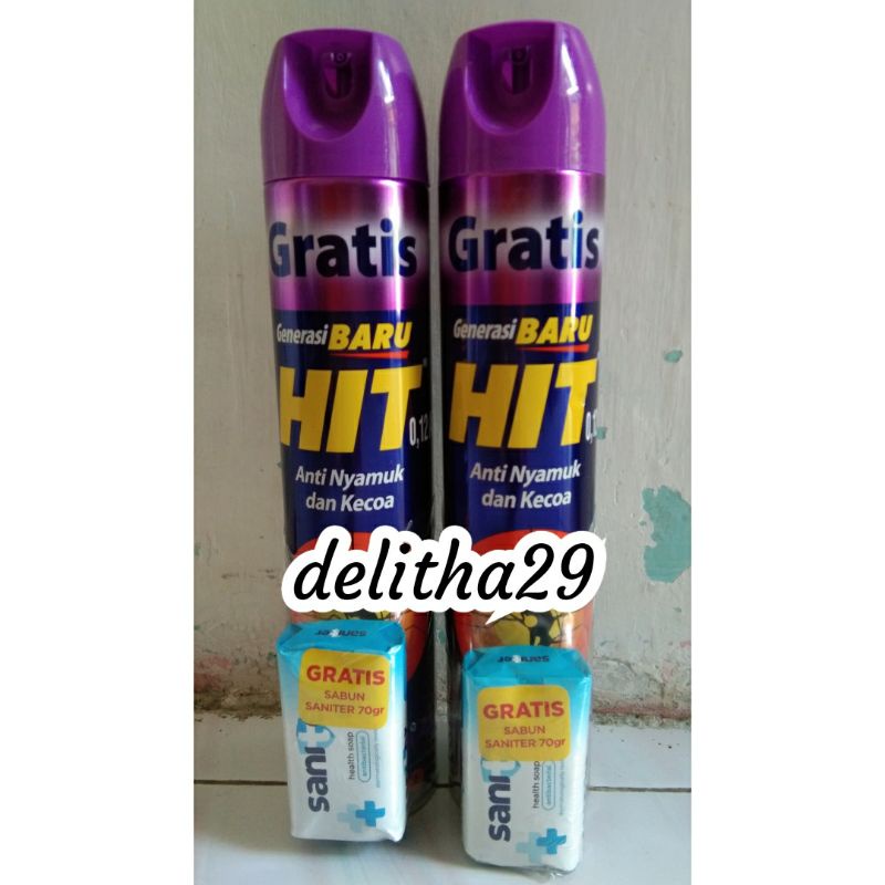 Hit Lily Blossom 600ml + 75ml Gratis sabun Saniter