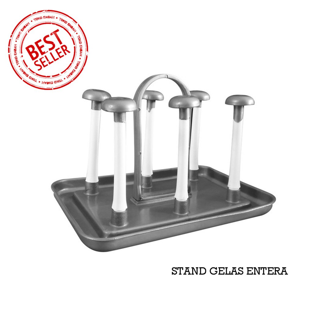 Tempat gelas / stand glass - PERABOT