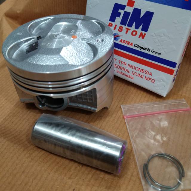 Piston seher set satria fu 150 fim 49 62 62.5  63 63.5 64 pin 16