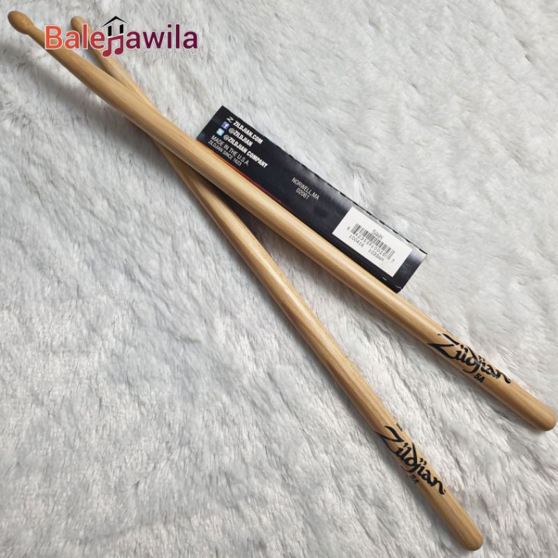 MADE IN USA ORIGINAL Stick Drum Zildjian 5A Wood Natural 5AWN Stick Zildjian Ori