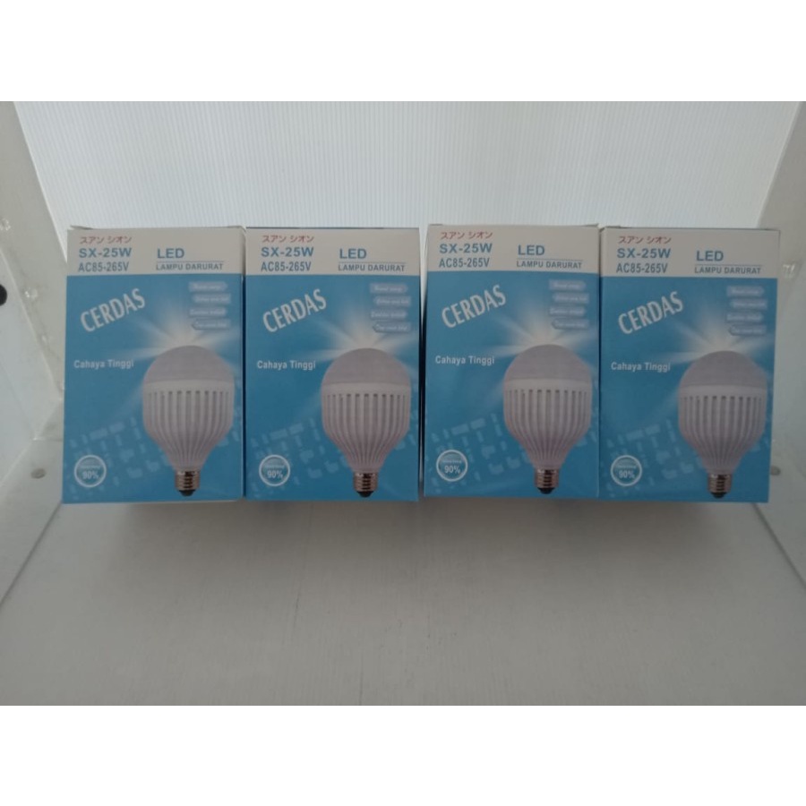 LAMPU DARURAT LED SX-25 WATT bohlam emergency lampu sentuh gantung ajaib