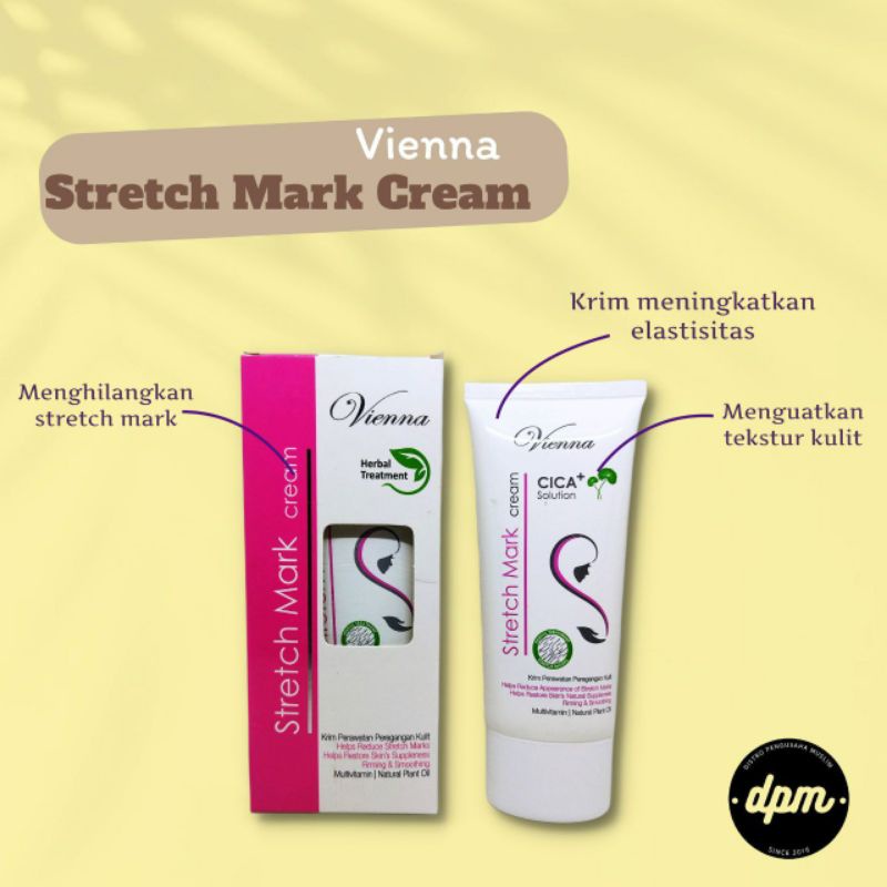 Penghilang StretchMark Vienna Original 80ml Cream Stretch Mark Original 100% Asli